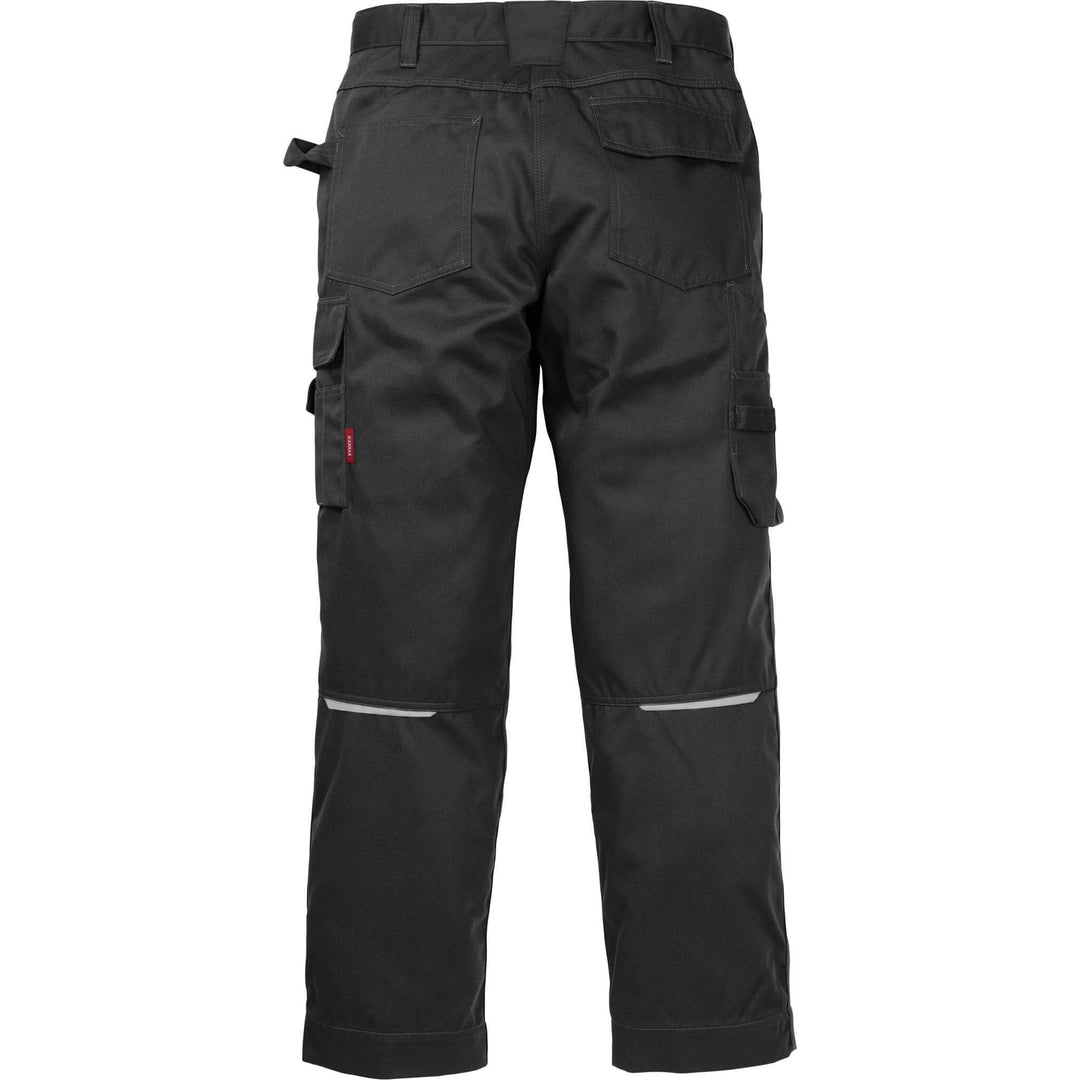 Fristads Kansas Icon One Trousers Black Back1#colour_black
