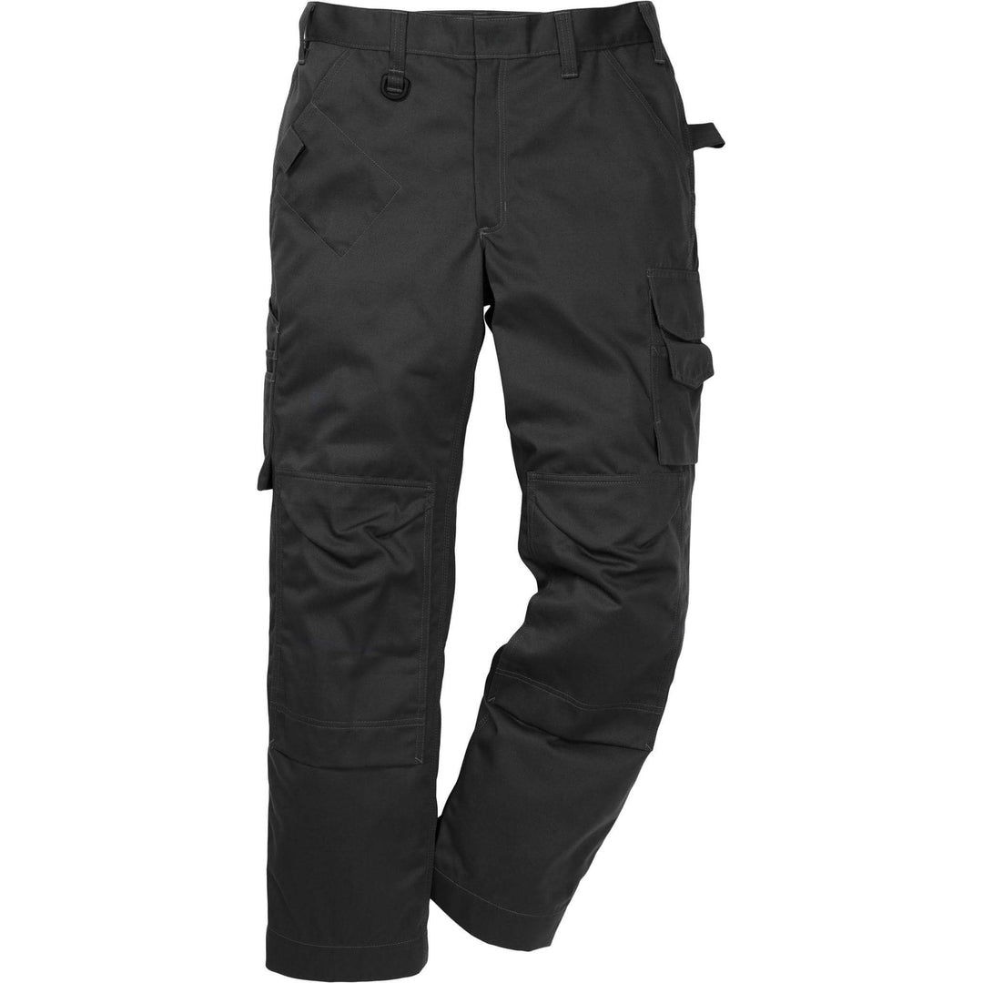 Fristads Kansas Icon One Trousers Black Front1#colour_black