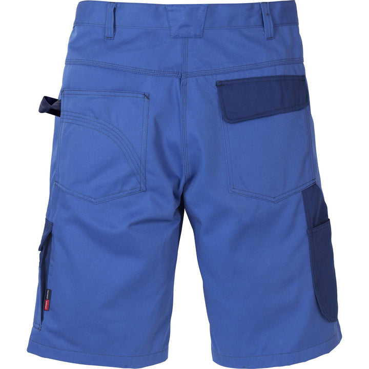 Fristads Kansas Icon Shorts Royal/Navy Back1#colour_royal-navy