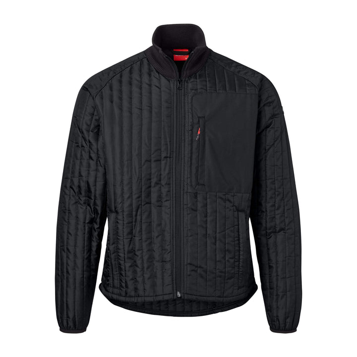 Fristads Kansas Icon X Thermo Lightweight Insulated Jacket Black Front1#colour_black