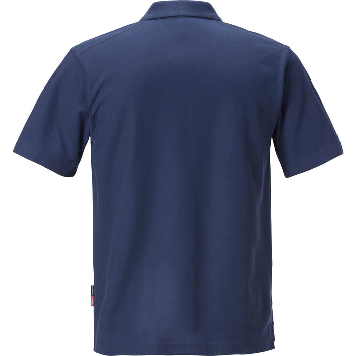 Fristads Kansas Match Polo Shirt Navy Back1#colour_navy