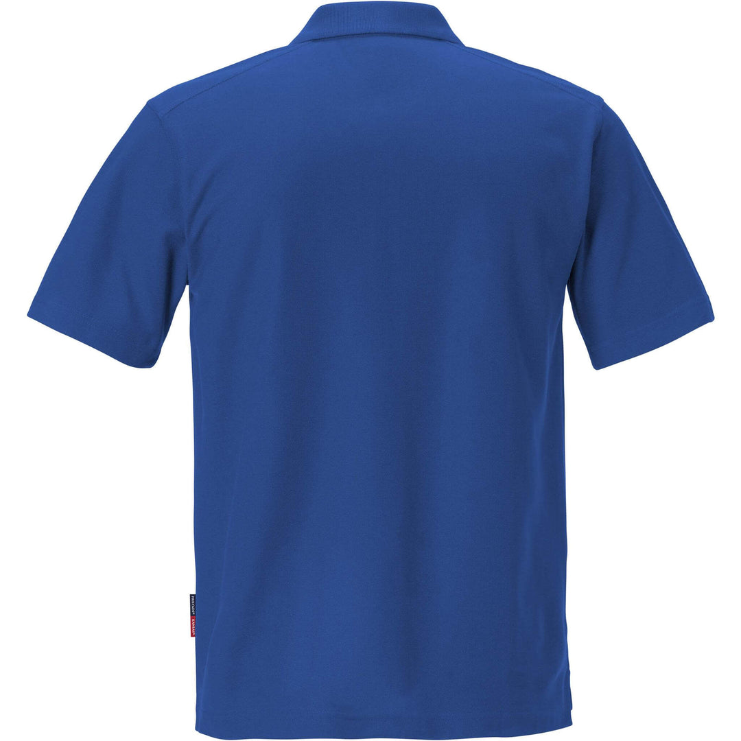 Fristads Kansas Match Polo Shirt Royal Blue Back1#colour_royal-blue
