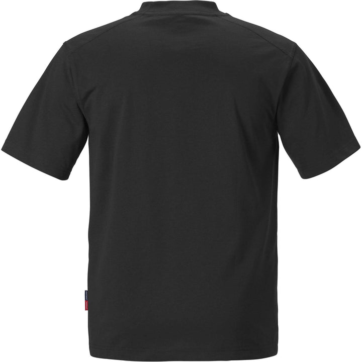 Fristads Kansas Match T-Shirt Black Back1#colour_black