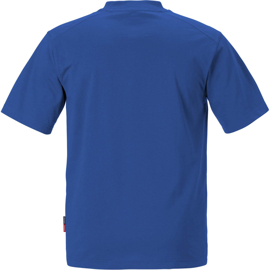 Fristads Kansas Match T-Shirt Royal Blue Back1#colour_royal-blue