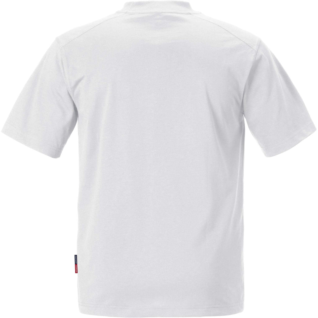 Fristads Kansas Match T-Shirt White Back1#colour_white