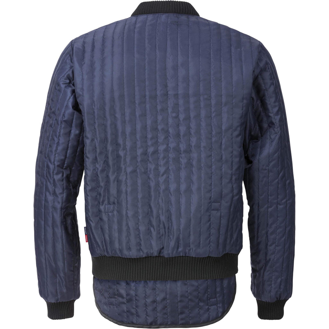 Fristads Kansas Thermo Mid-Layer Jacket - 4808 MTH Navy Back2#colour_navy