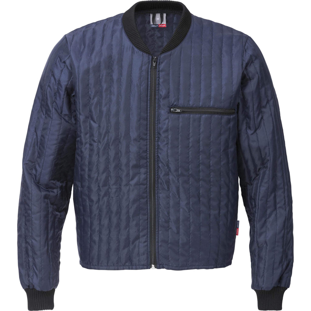 Fristads Kansas Thermo Mid-Layer Jacket - 4808 MTH Navy Front1#colour_navy