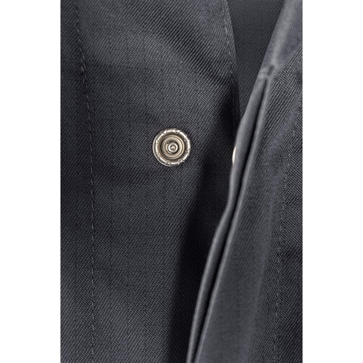 Fristads Lightweight Anti-Static ESD Coat - 3080 ELP Dark Grey Detail2#colour_dark-grey