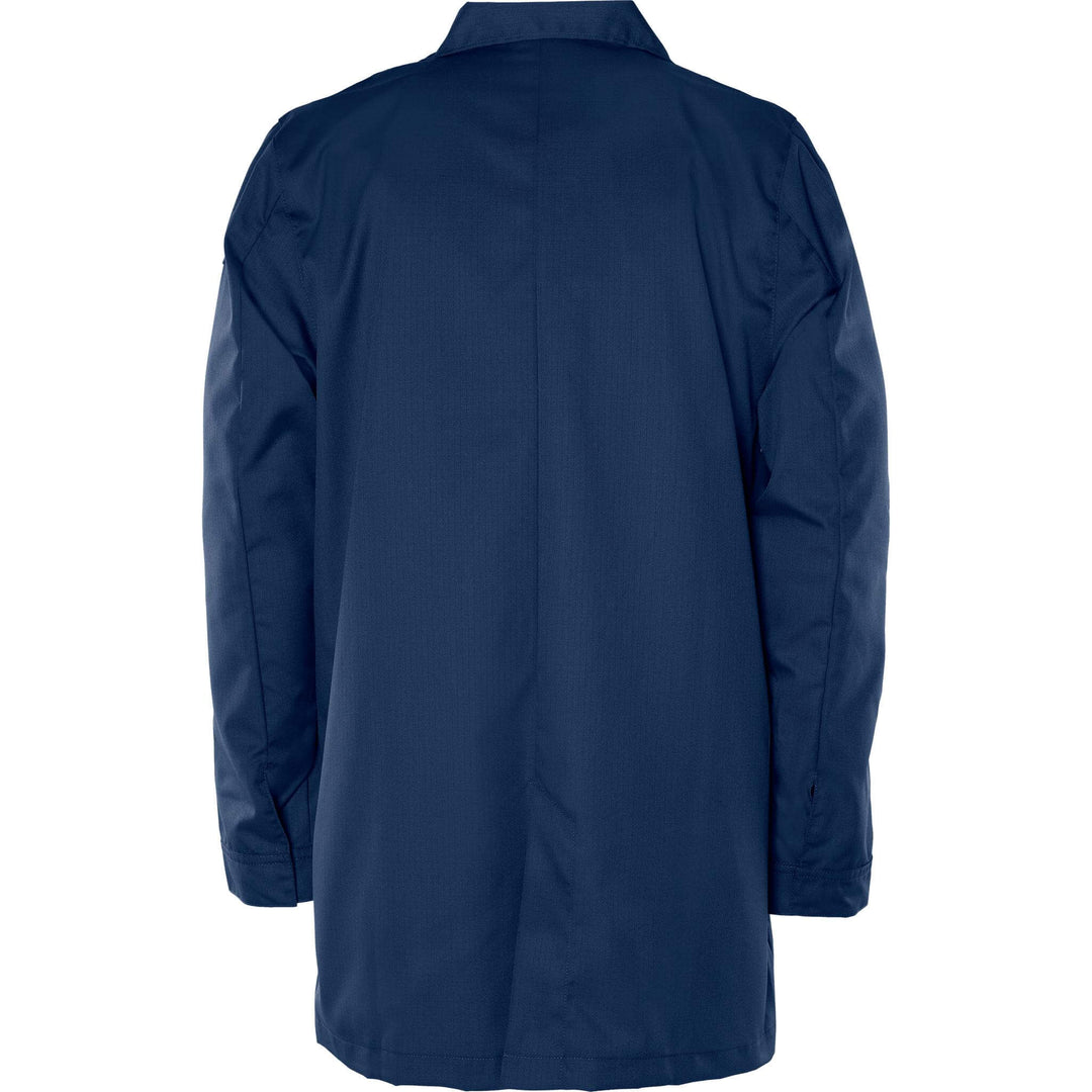 Fristads Lightweight Anti-Static ESD Coat - 3080 ELP Navy Back1#colour_navy