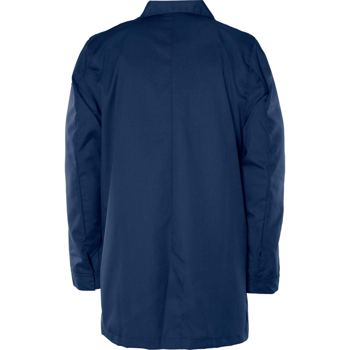 Fristads Lightweight Anti-Static ESD Coat - 3080 ELP Navy Back1#colour_navy
