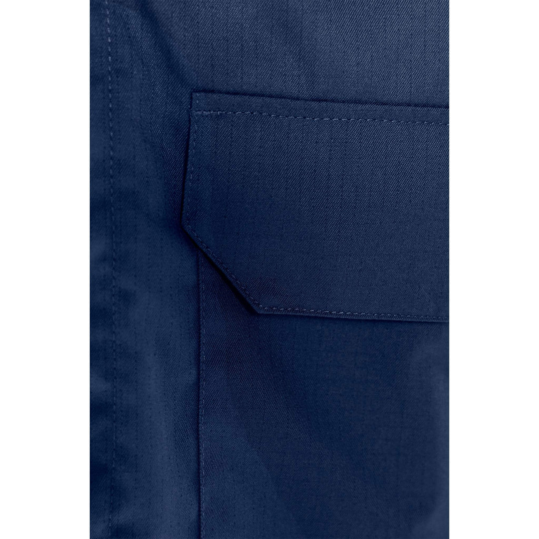 Fristads Lightweight Anti-Static ESD Coat - 3080 ELP Navy Detail3#colour_navy