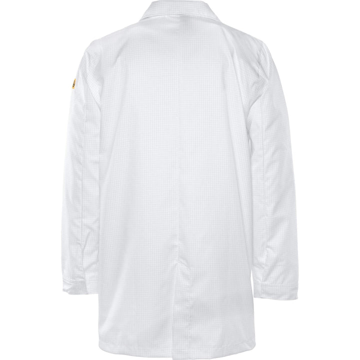 Fristads Lightweight Anti-Static ESD Coat - 3080 ELP White Back1#colour_white