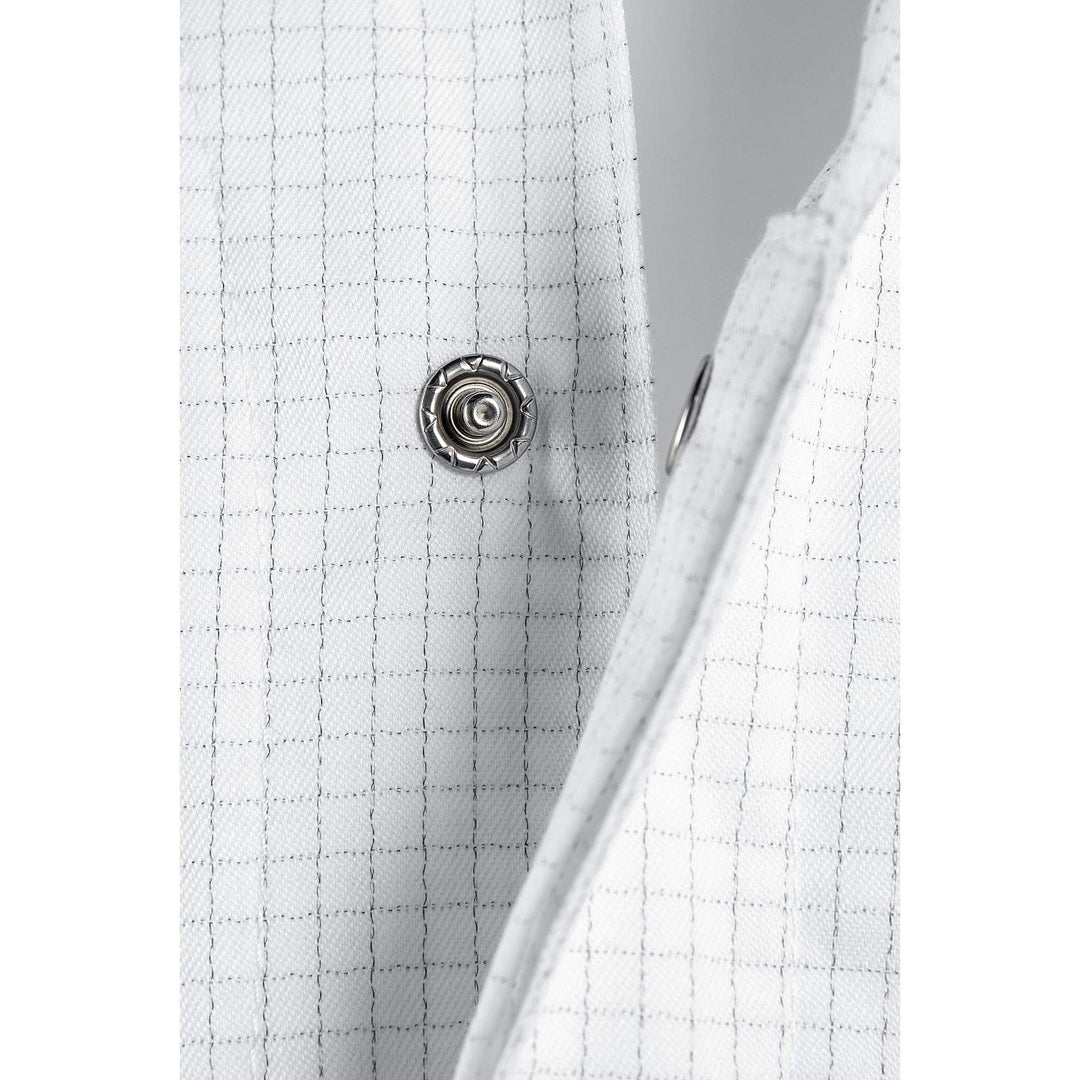 Fristads Lightweight Anti-Static ESD Coat - 3080 ELP White Detail2#colour_white