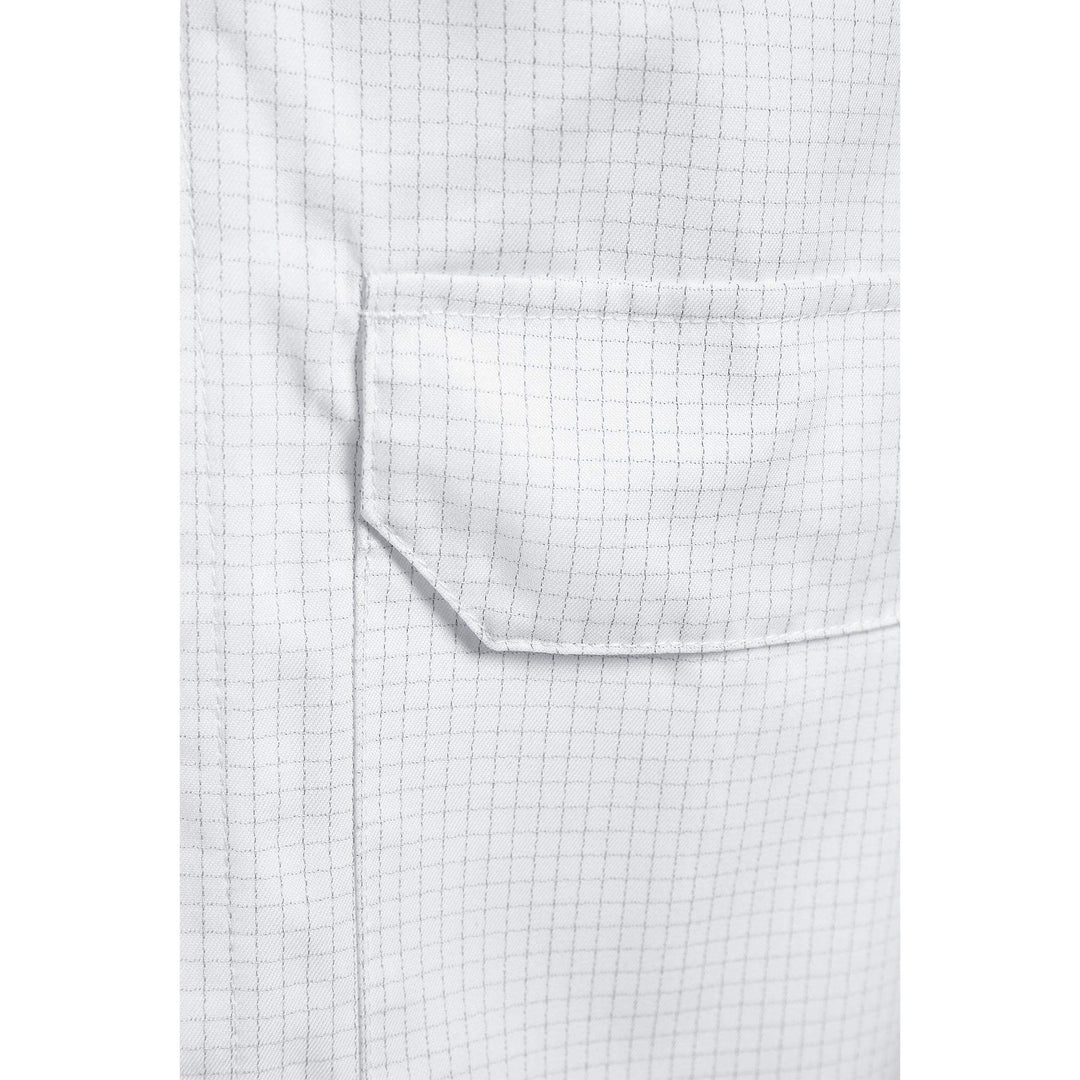 Fristads Lightweight Anti-Static ESD Coat - 3080 ELP White Detail3#colour_white