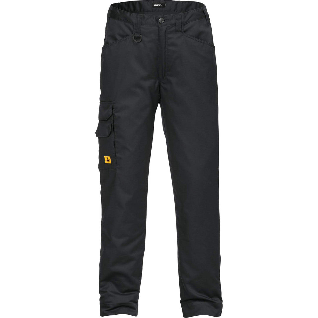 Fristads Lightweight Anti-Static ESD Trousers - 2080 ELP Black Front1#colour_black