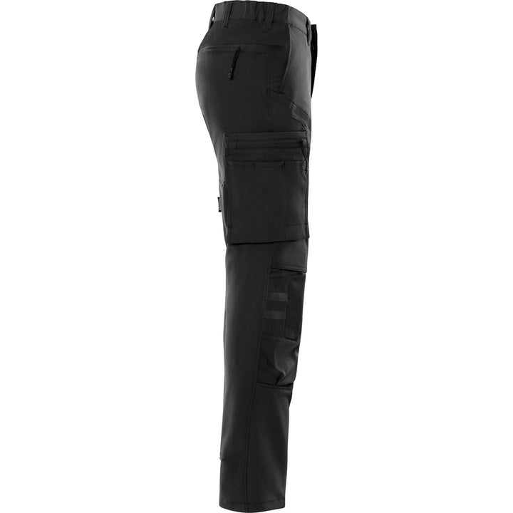 Fristads Lightweight Durable 4-Way-Stretch Trousers - 2653 LWS Black Back3#colour_black