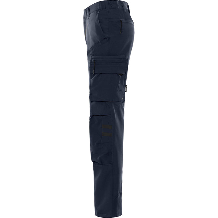 Fristads Lightweight Durable 4-Way-Stretch Trousers - 2653 LWS Dark Navy Back2#colour_dark-navy