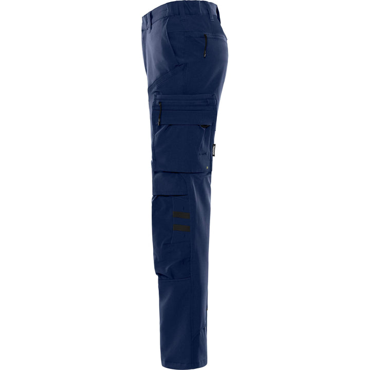Fristads Lightweight Durable 4-Way-Stretch Trousers - 2653 LWS Navy Back2#colour_navy
