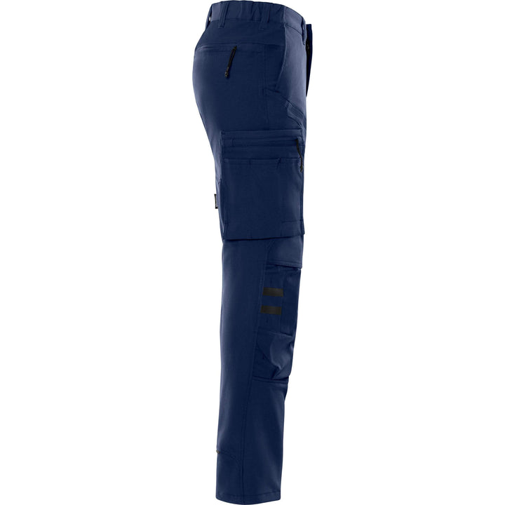 Fristads Lightweight Durable 4-Way-Stretch Trousers - 2653 LWS Navy Back3#colour_navy