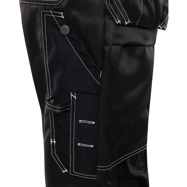 Fristads Lightweight Durable Craftsman Holster Pocket Trousers - 255K AD Black Detail3#colour_black