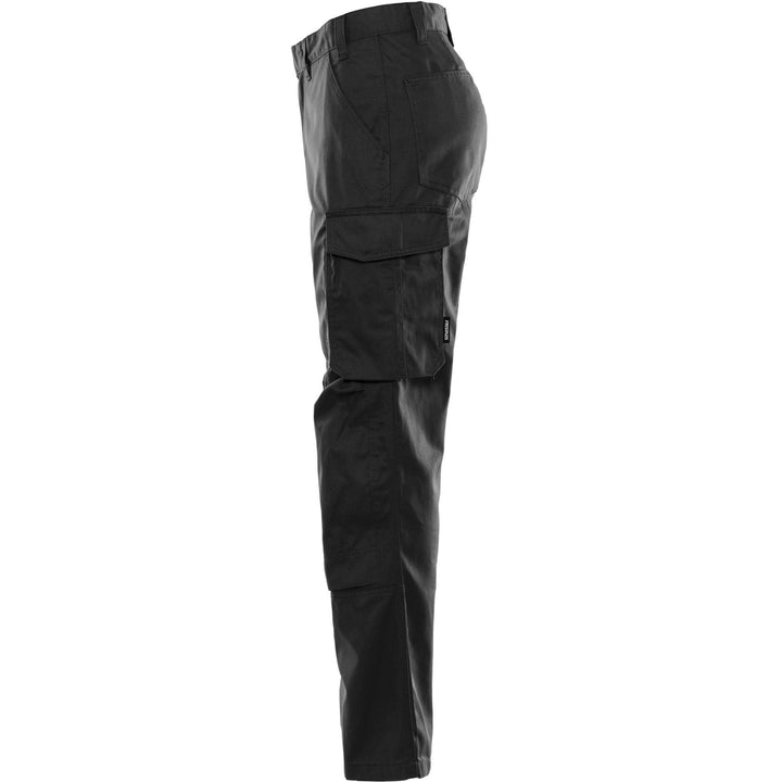 Fristads Lightweight Knee Pad Trousers - 2580 P154 Black Back2#colour_black