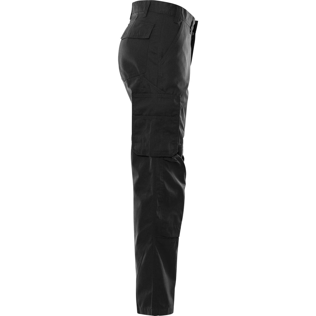 Fristads Lightweight Knee Pad Trousers - 2580 P154 Black Back3#colour_black
