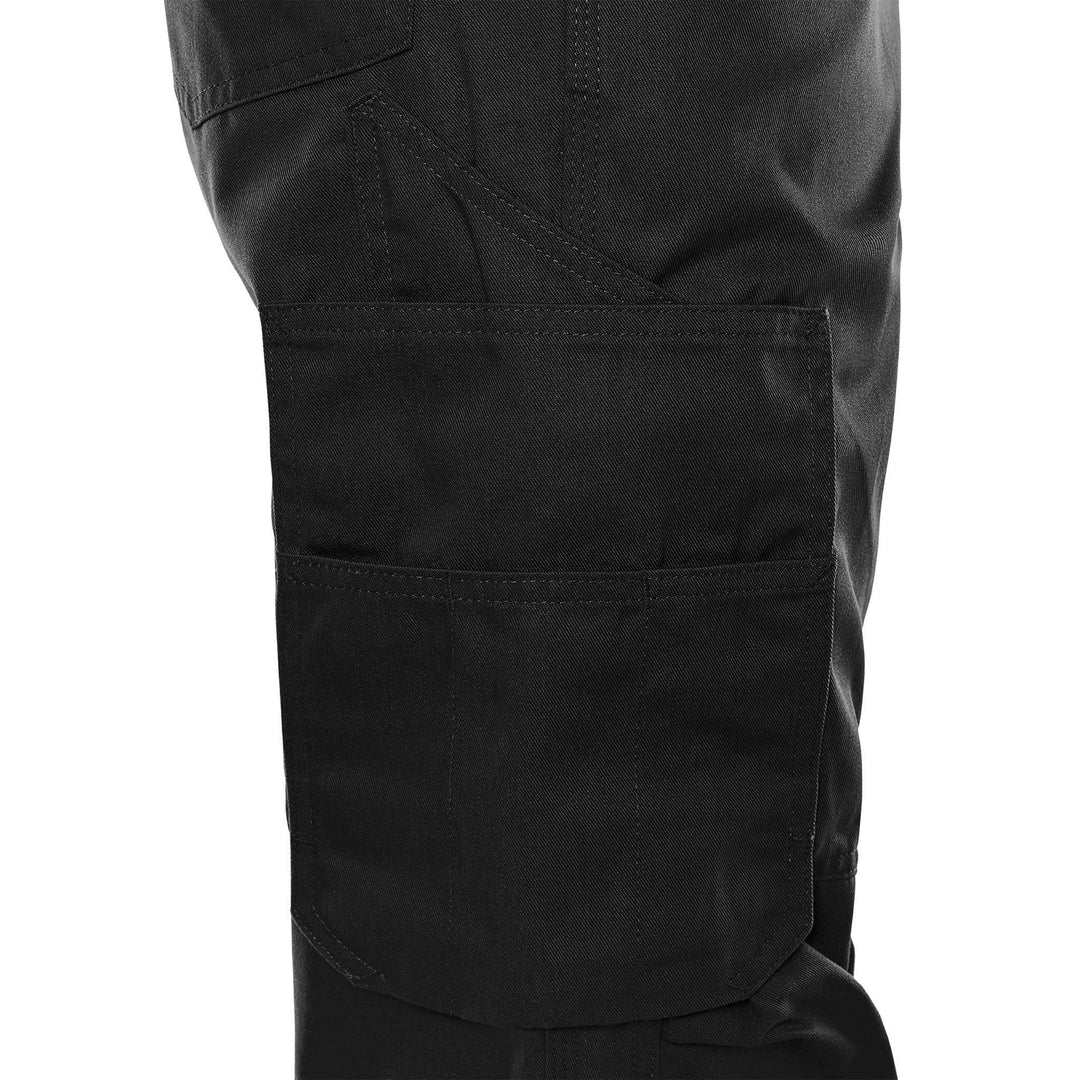 Fristads Lightweight Knee Pad Trousers - 2580 P154 Black Detail2#colour_black