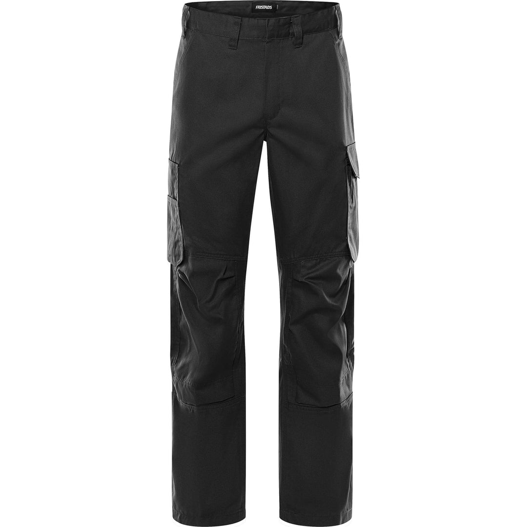 Fristads Lightweight Knee Pad Trousers - 2580 P154 Black Front1#colour_black