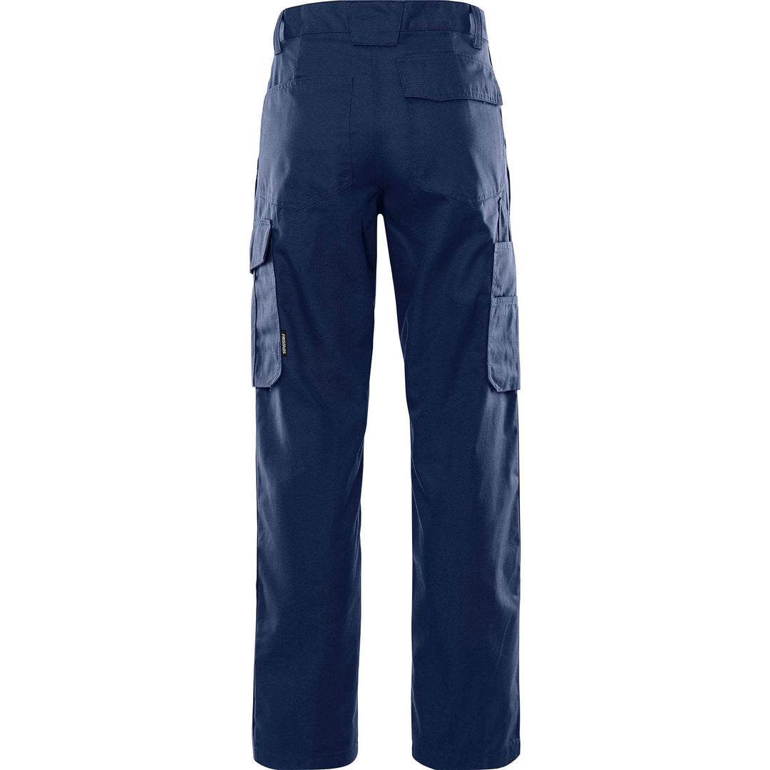 Fristads Lightweight Knee Pad Trousers - 2580 P154 Navy Back1#colour_navy