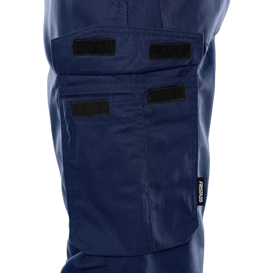 Fristads Lightweight Knee Pad Trousers - 2580 P154 Navy Detail1#colour_navy