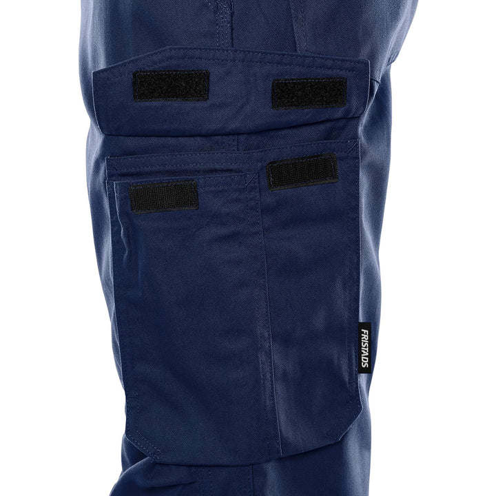 Fristads Lightweight Knee Pad Trousers - 2580 P154 Navy Detail1#colour_navy