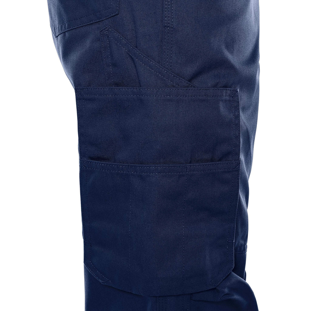 Fristads Lightweight Knee Pad Trousers - 2580 P154 Navy Detail2#colour_navy