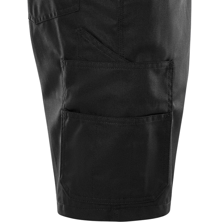 Fristads Lightweight Shorts - 2508 P154 Black Detail2#colour_black