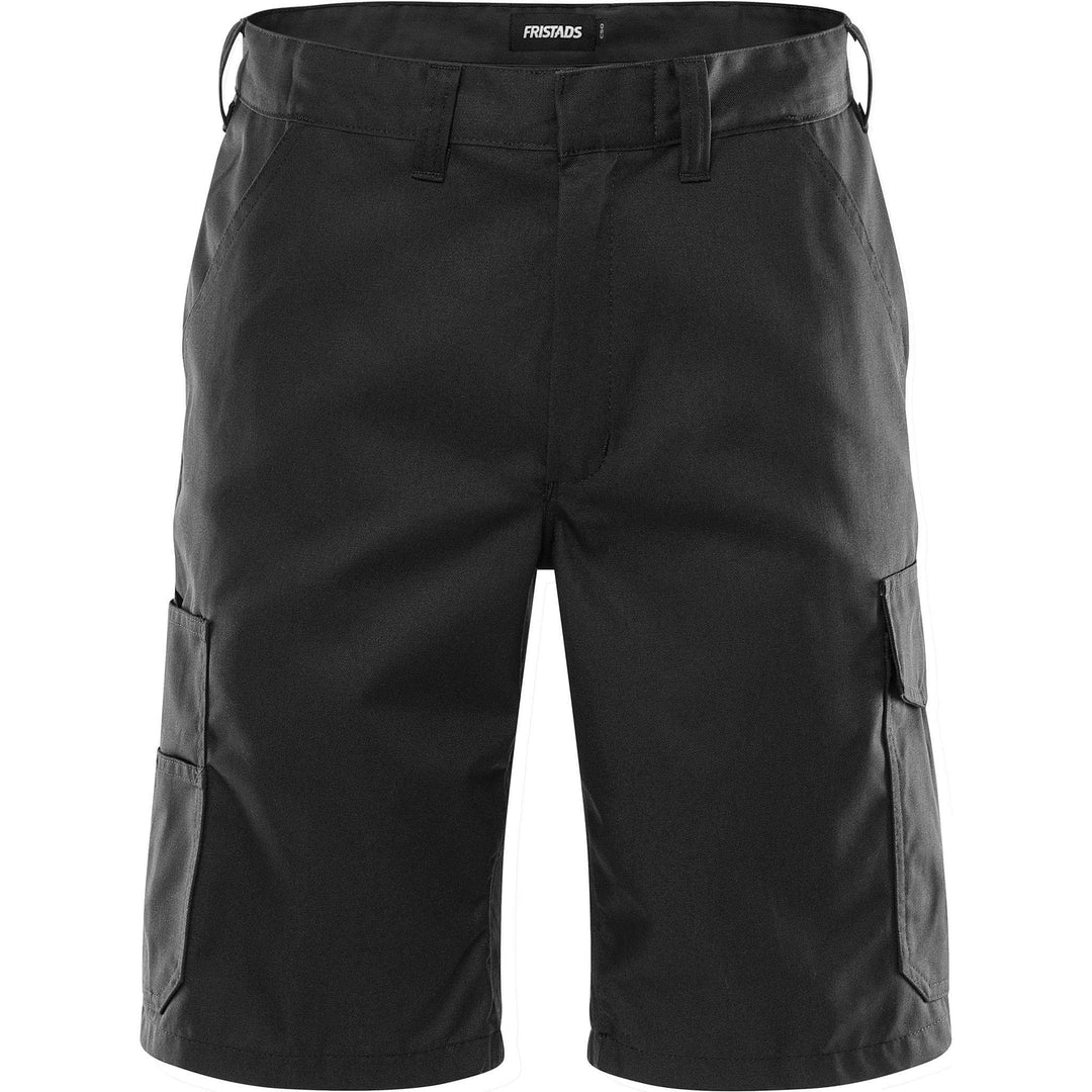 Fristads Lightweight Shorts - 2508 P154 Black Front1#colour_black