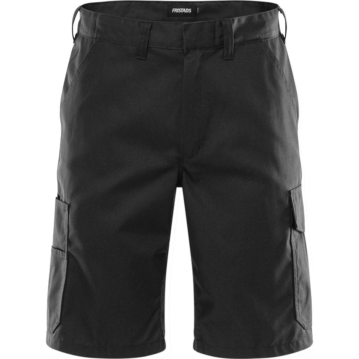 Fristads Lightweight Shorts - 2508 P154 Black Front1#colour_black