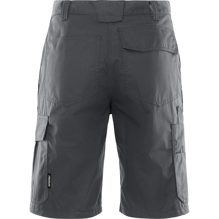 Fristads Lightweight Shorts - 2508 P154 Dark Grey Back1#colour_dark-grey