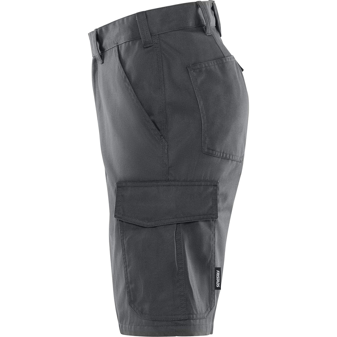 Fristads Lightweight Shorts - 2508 P154 Dark Grey Back2#colour_dark-grey