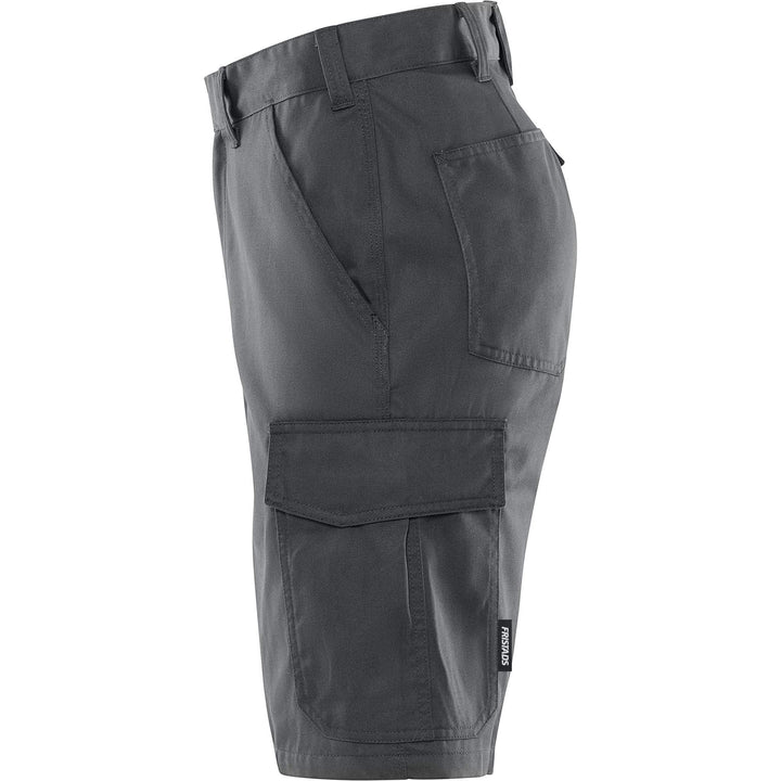 Fristads Lightweight Shorts - 2508 P154 Dark Grey Back2#colour_dark-grey