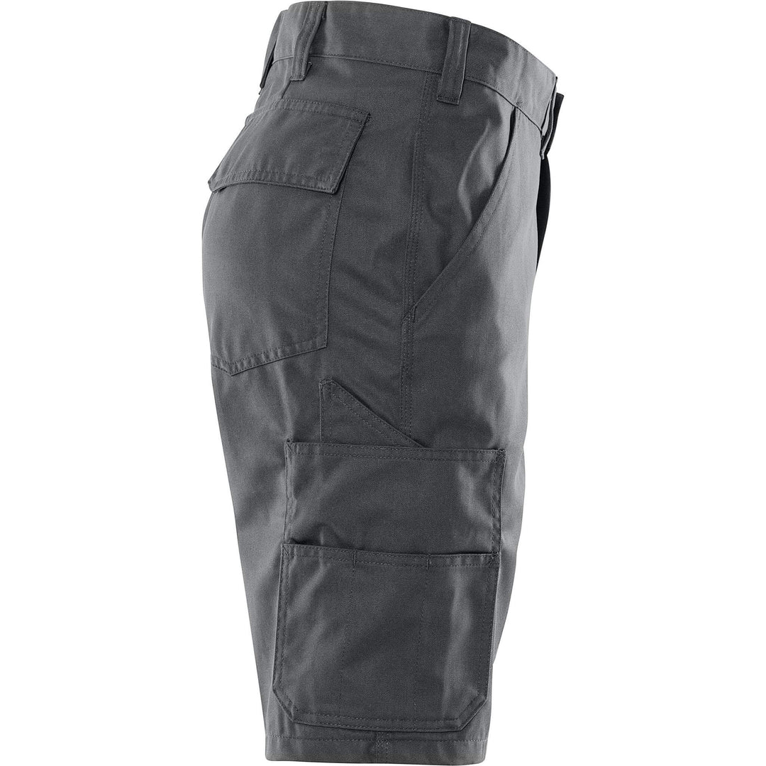 Fristads Lightweight Shorts - 2508 P154 Dark Grey Back3#colour_dark-grey