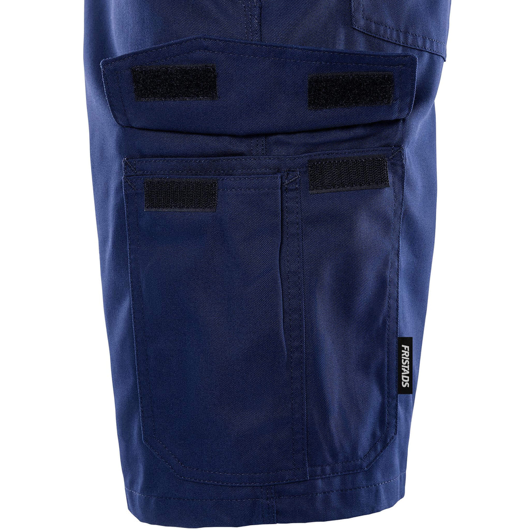 Fristads Lightweight Shorts - 2508 P154 Navy Detail1#colour_navy