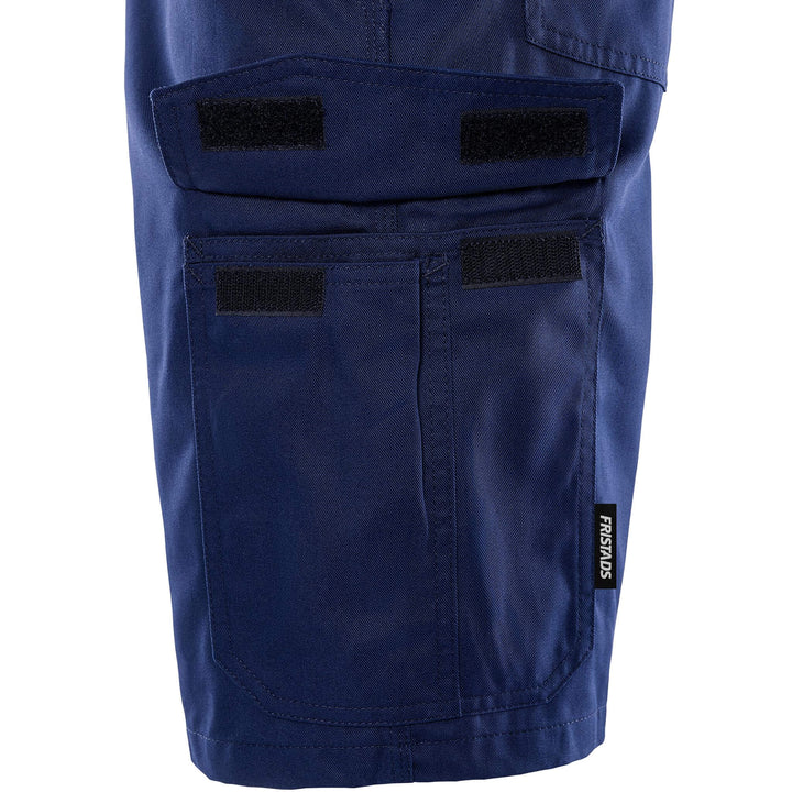 Fristads Lightweight Shorts - 2508 P154 Navy Detail1#colour_navy