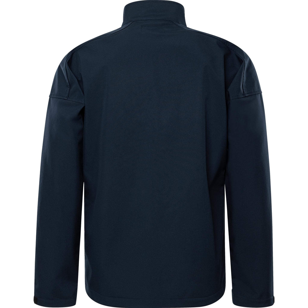 Fristads Lightweight Water Resistant Softshell Jacket - 1476 SBT Dark Navy Back1#colour_dark-navy