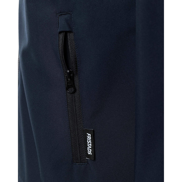 Fristads Lightweight Water Resistant Softshell Jacket - 1476 SBT Dark Navy Detail2#colour_dark-navy