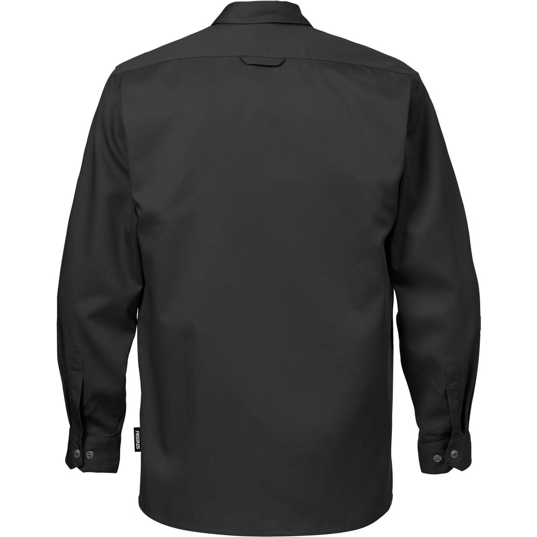 Fristads Long Sleeve Shirt - 720 B60 Black Back1#colour_black