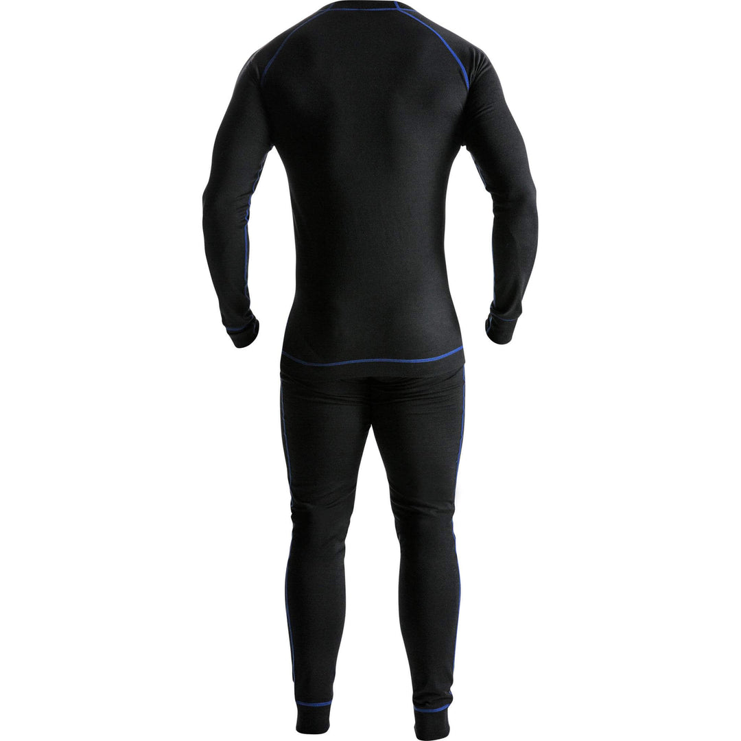 Fristads Merino Wool Long Johns - 2517 MW Black Back2#colour_black