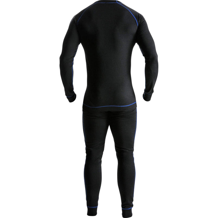Fristads Merino Wool Long Johns - 2517 MW Black Back2#colour_black