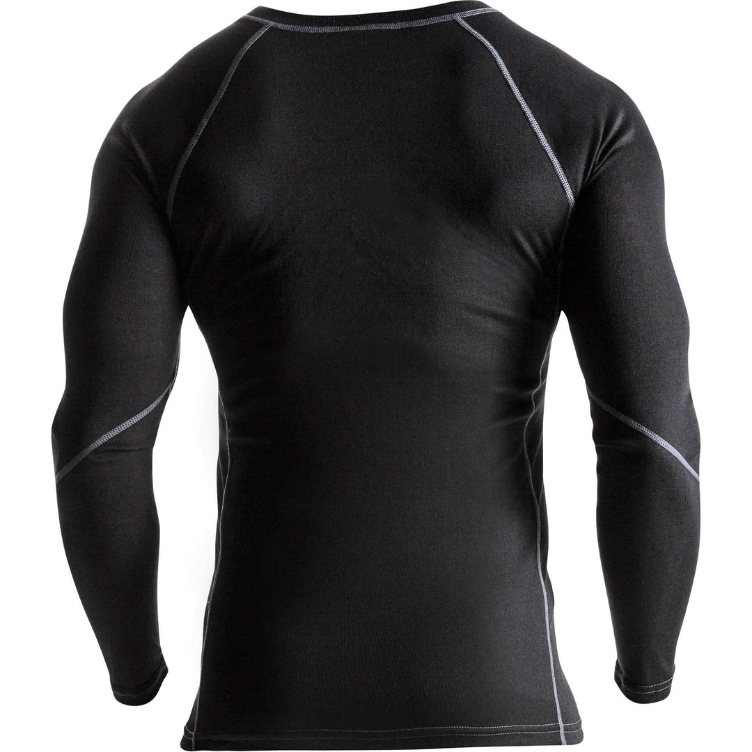Fristads Moisture-Wicking Base Layer Set - 7416 UE Black Back2#colour_black