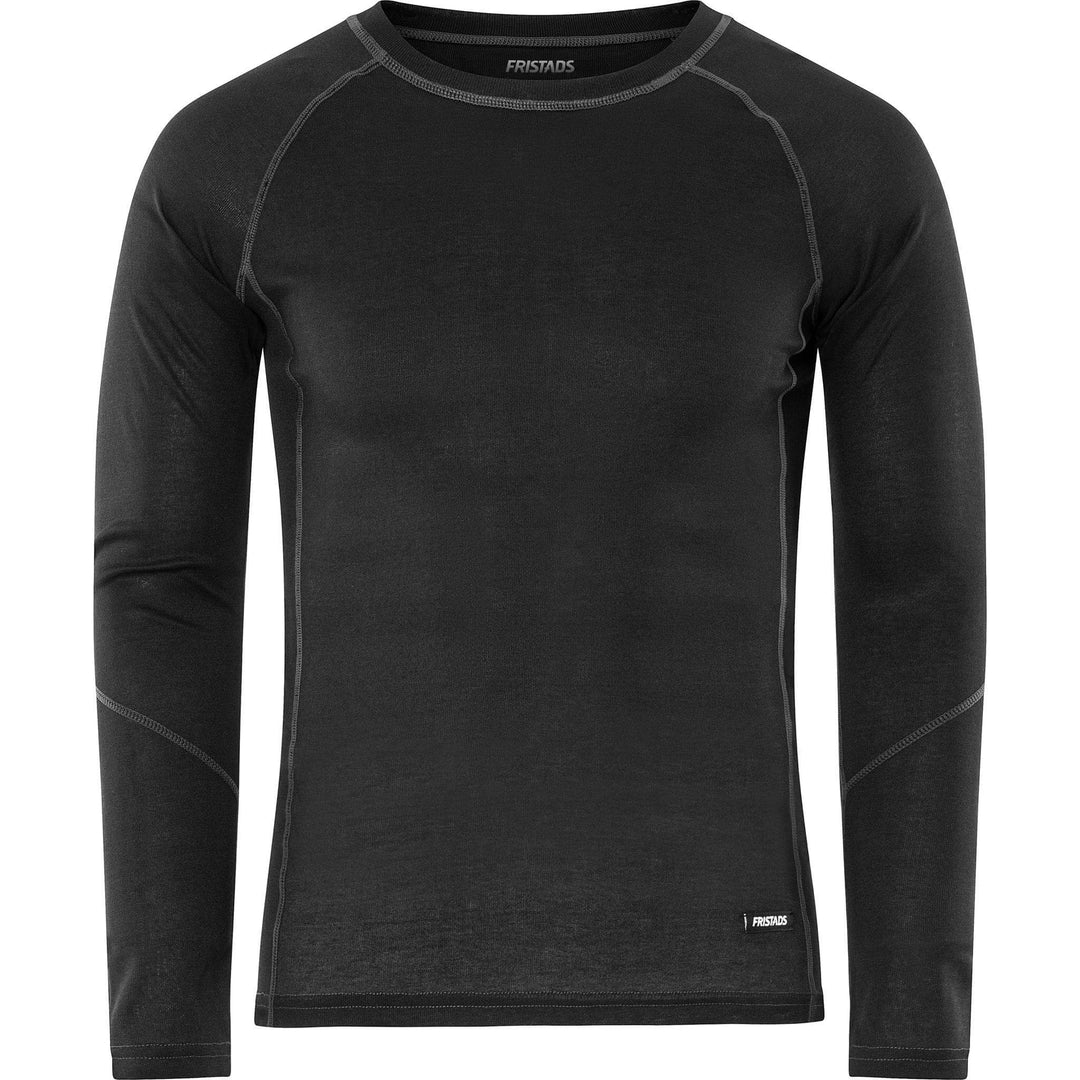 Fristads Moisture-Wicking Base Layer Set - 7416 UE Black Front2#colour_black