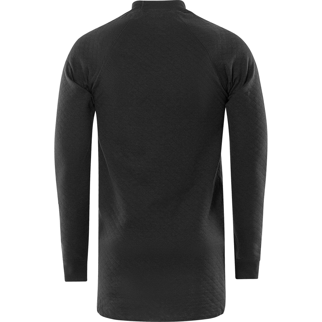 Fristads Moisture-Wicking Base Layer Top - 743 PC Black Back1#colour_black