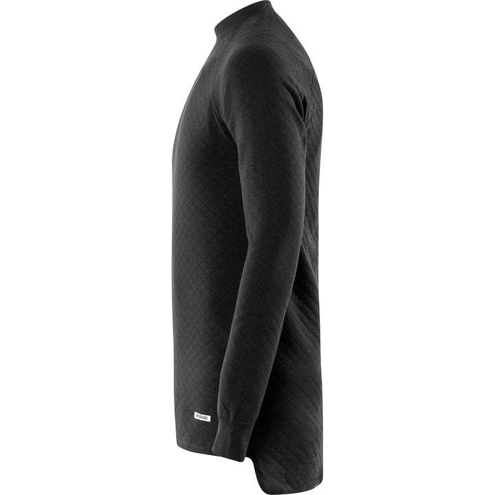 Fristads Moisture-Wicking Base Layer Top - 743 PC Black Back2#colour_black
